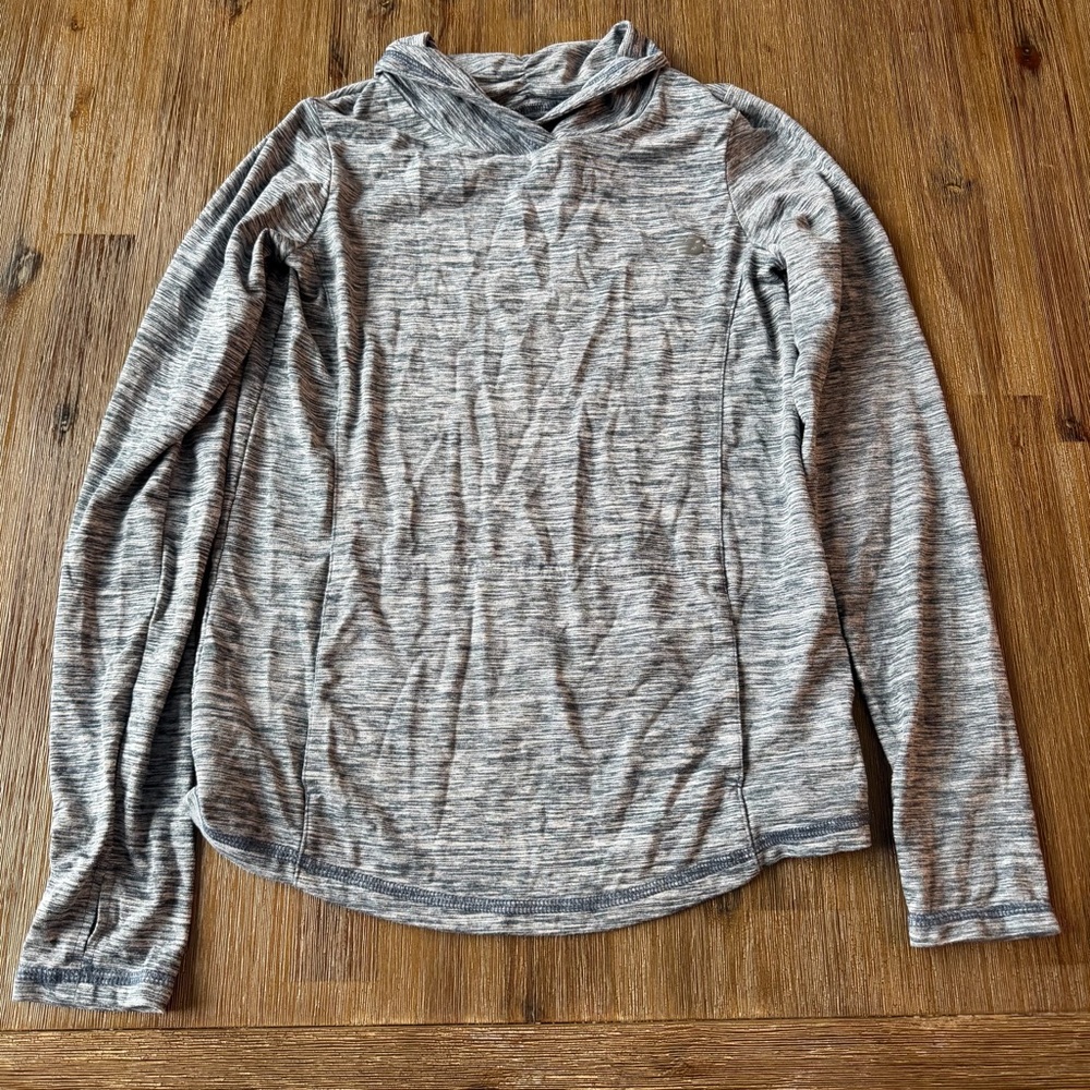 3/24$ New Balance girls kids striped pullover size L (14)